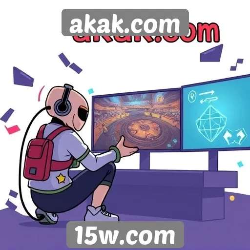 Recursos exclusivos do site akak.com para gamers