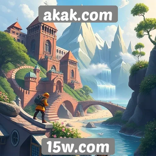 exploração de categorias de jogos no akak.com